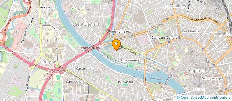 localisation de l'entreprise MADAME JIHANNE BASSONVILLE  TOULOUSE