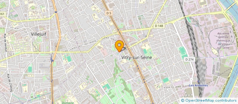 localisation de l'entreprise MADAME JIHEN FEDDAOUI FEDDAOUI à VITRY-SUR-SEINE