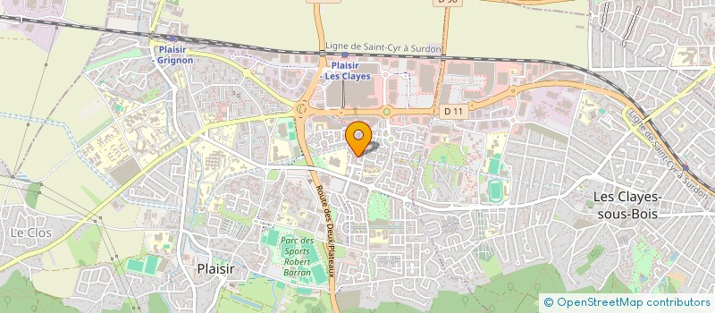 localisation de l'entreprise MADAME JIHEN SOUMAYA  PLAISIR