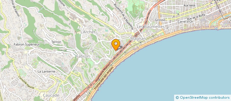 localisation de l'entreprise MADAME JIHENE NEFZI à NICE