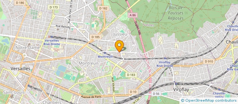 localisation de l'entreprise MADAME JILL-ANNIE POLICIN à VERSAILLES