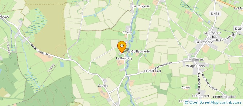 localisation de l'entreprise MADAME JILL ANSELL  MONTSENELLE