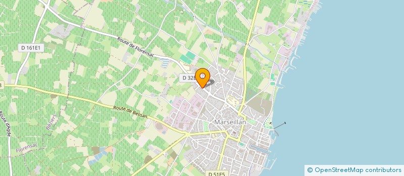 localisation de l'entreprise MADAME JILL BRADSHAW à MARSEILLAN