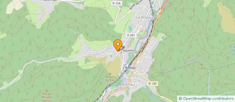 localisation de l'entreprise MADAME JILL FISCHER  LA BROQUE