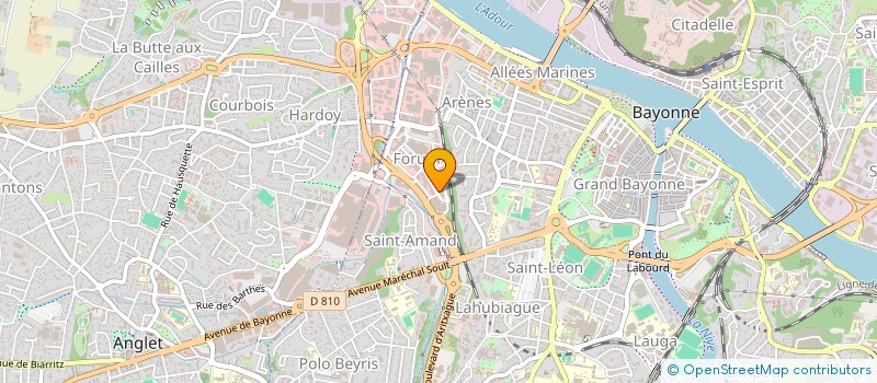 localisation de l'entreprise MADAME JILL GODOC  BAYONNE