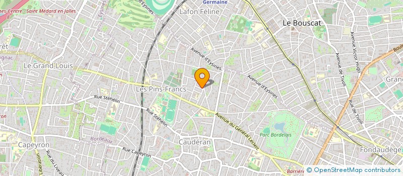 localisation de l'entreprise MADAME JILL MARSHALL à BORDEAUX