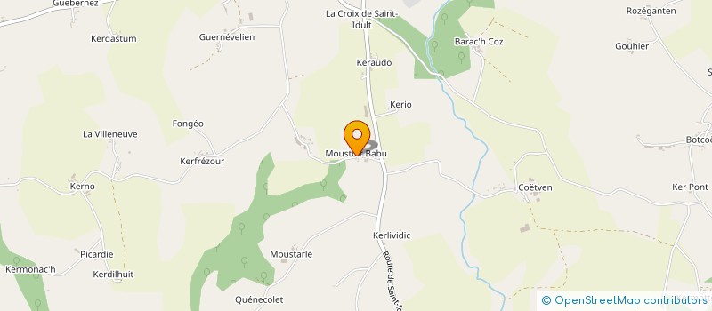 localisation de l'entreprise MADAME JILL MULHOLLAND  PLOERDUT