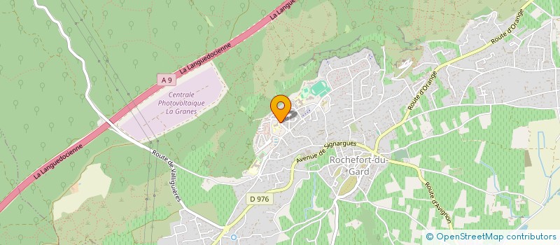 localisation de l'entreprise MADAME JILL MYHILL  ROCHEFORT-DU-GARD