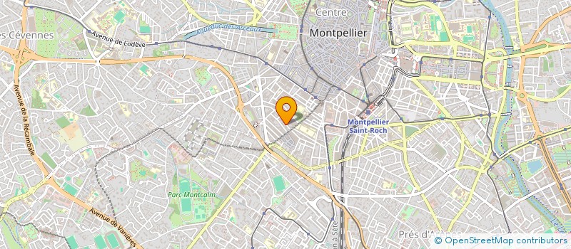 localisation de l'entreprise MADAME JILL PELLETIER à MONTPELLIER