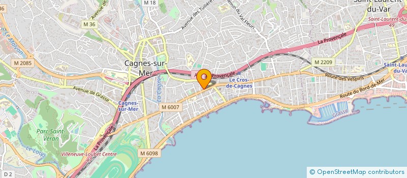 localisation de l'entreprise MADAME JILL SALENGH à CAGNES-SUR-MER