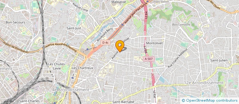 localisation de l'entreprise MADAME JILL VOGUET à MARSEILLE