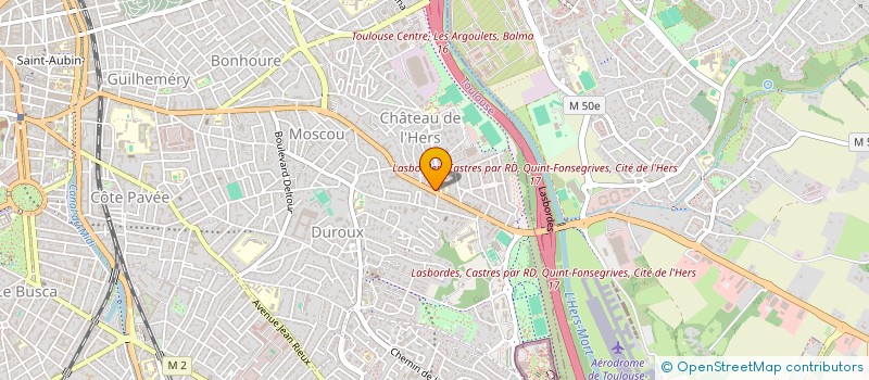 localisation de l'entreprise MADAME JILLIAN CADENAS à TOULOUSE