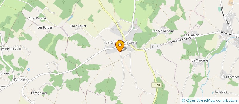 localisation de l'entreprise MADAME JILLIAN SWAYSLAND à BEAULIEU-SUR-SONNETTE