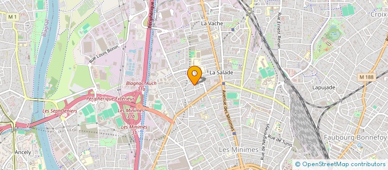 localisation de l'entreprise MADAME JIMMY LEMOINE à TOULOUSE