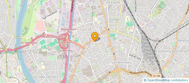 localisation de l'entreprise MADAME JIMMY LEMOINE à TOULOUSE
