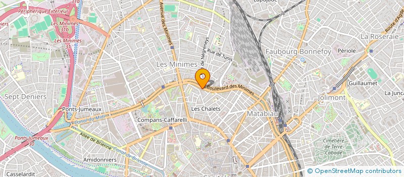 localisation de l'entreprise MADAME JIMMY PROBST à TOULOUSE