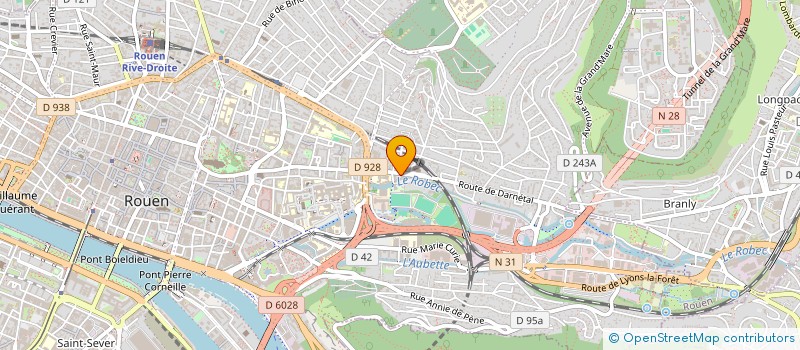 localisation de l'entreprise MADAME JIN JIN à ROUEN