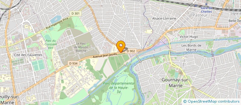 localisation de l'entreprise MADAME JIN KUI à NEUILLY-SUR-MARNE