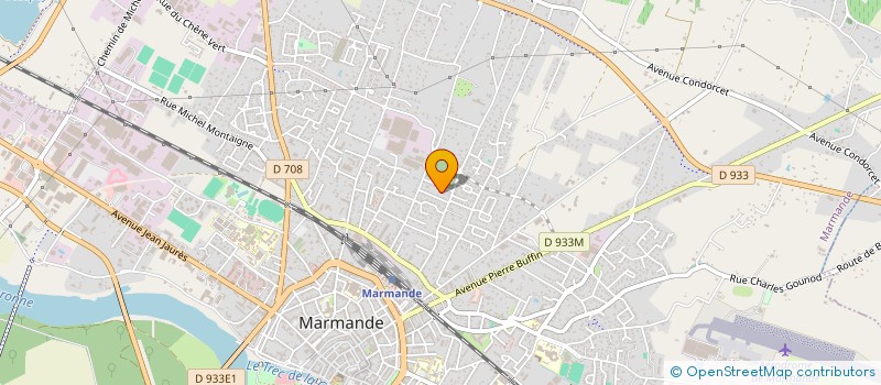 localisation de l'entreprise MADAME JIN REN à MARMANDE
