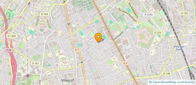 localisation de l'entreprise MADAME JIN YAN à VITRY-SUR-SEINE