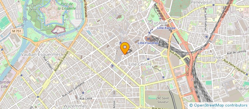 localisation de l'entreprise MADAME JINA KIM  LILLE