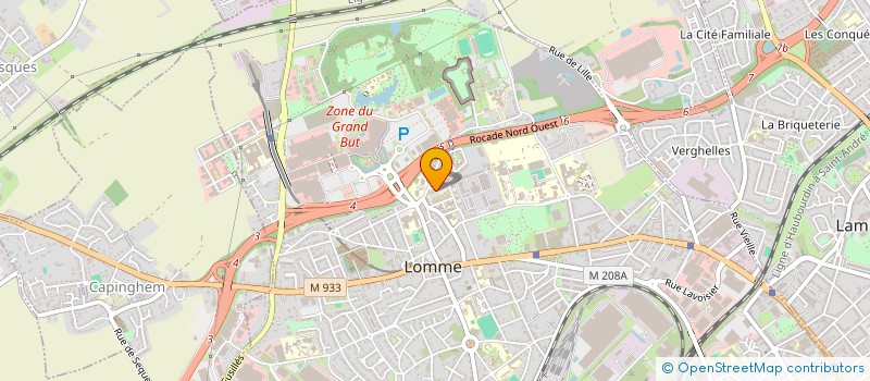 localisation de l'entreprise MADAME JINANE BARRAK à LILLE