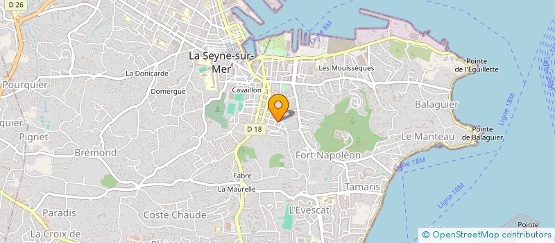 localisation de l'entreprise MADAME JINENE BEN SASSI  LA SEYNE-SUR-MER