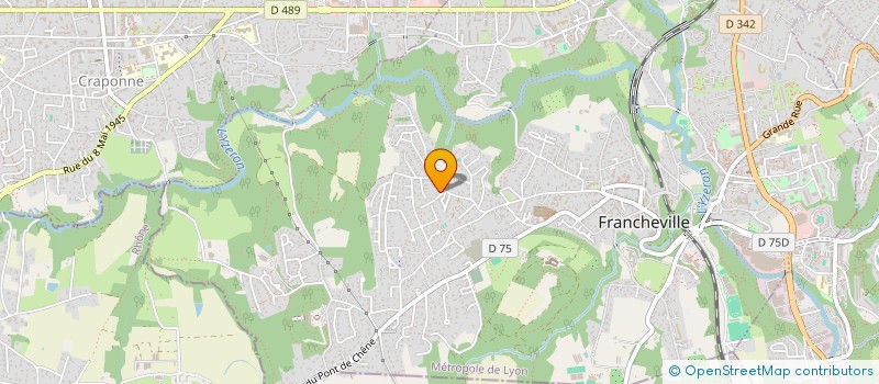 localisation de l'entreprise MADAME JING LI  FRANCHEVILLE