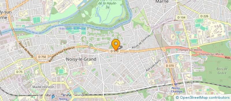 localisation de l'entreprise MADAME JING XU à NOISY-LE-GRAND