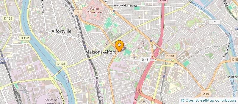 localisation de l'entreprise MADAME JING YANG à MAISONS-ALFORT