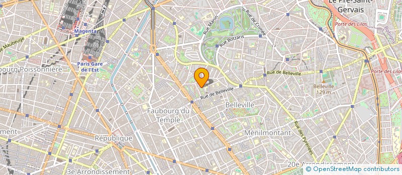 localisation de l'entreprise MADAME JING ZHAO  PARIS