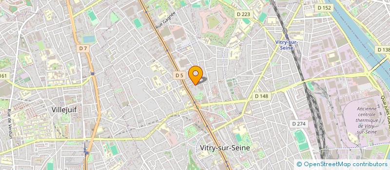 localisation de l'entreprise MADAME JING ZHENG à VITRY-SUR-SEINE
