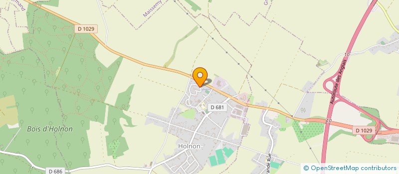 localisation de l'entreprise MADAME JING ZHOU  HOLNON