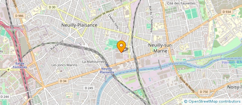 localisation de l'entreprise MADAME JINGFEI LI à NEUILLY-SUR-MARNE