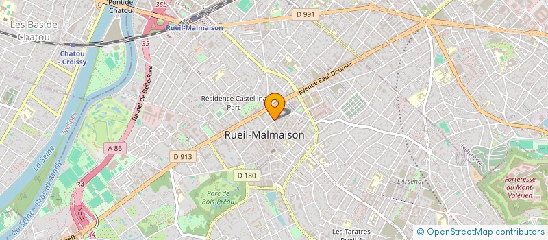 localisation de l'entreprise MADAME JINGRUI CAI à RUEIL-MALMAISON