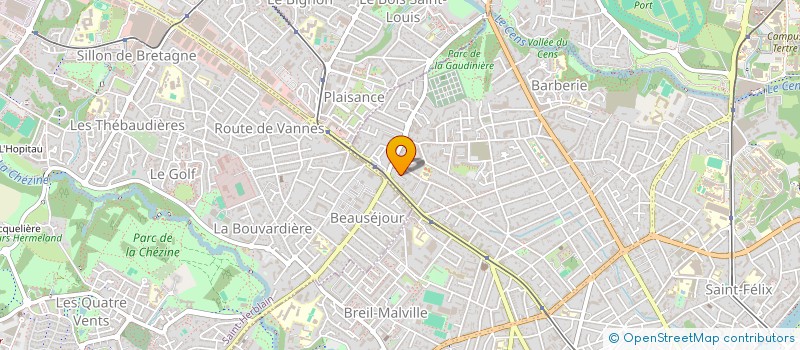 localisation de l'entreprise MADAME JINGTAO ZHAO à NANTES