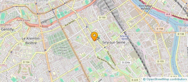 localisation de l'entreprise MADAME JINGYI AN  IVRY-SUR-SEINE