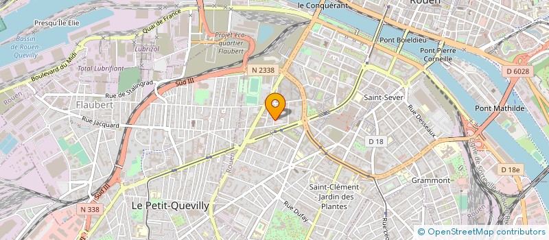 localisation de l'entreprise MADAME JINGYUAN MA à ROUEN