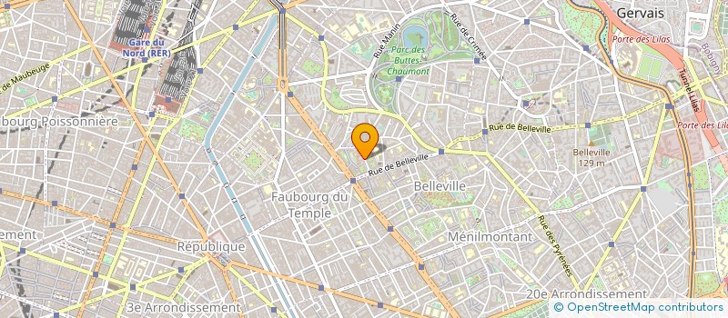 localisation de l'entreprise MADAME JINHUI WANG  PARIS