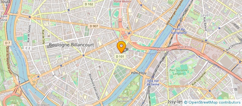 localisation de l'entreprise MADAME JINHYUNG IM à BOULOGNE-BILLANCOURT