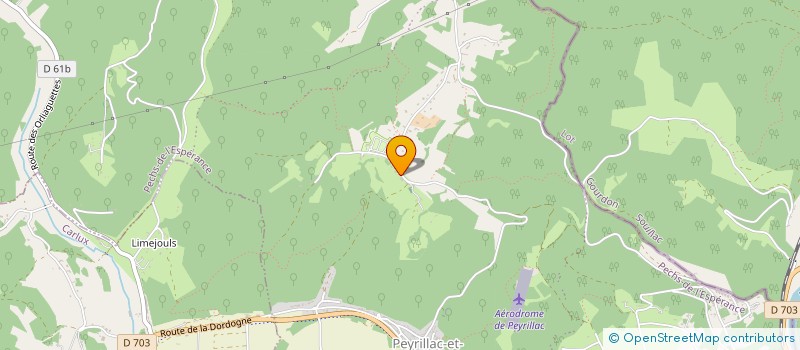 localisation de l'entreprise MADAME JITSKE DE COCK  PECHS-DE-L'ESPERANCE