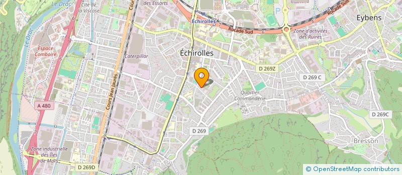 localisation de l'entreprise MADAME JLENIA KOBLISCHEK à ECHIROLLES