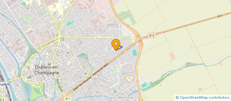 localisation de l'entreprise MADAME JMIAA AHMYMA  CHALONS-EN-CHAMPAGNE