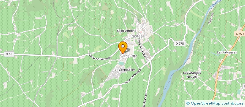 localisation de l'entreprise MADAME JO ANN DELANEY  RASTEAU