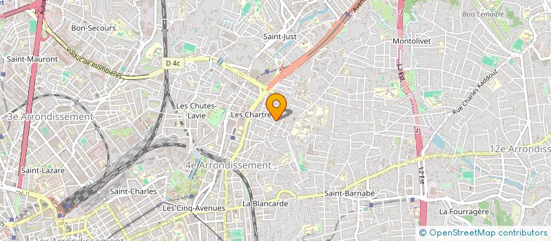 localisation de l'entreprise MADAME JOA BEZ à MARSEILLE