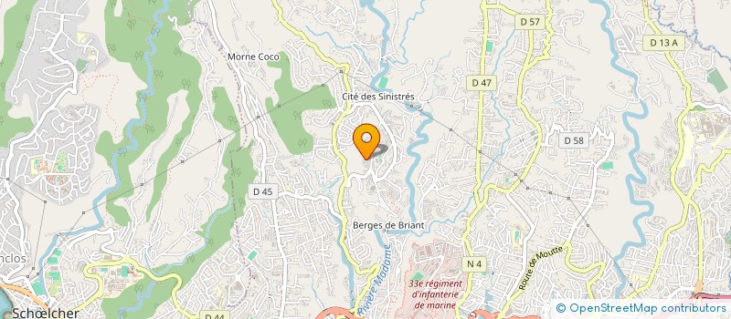 localisation de l'entreprise MADAME JOAN ALEXANDRINE  FORT-DE-FRANCE