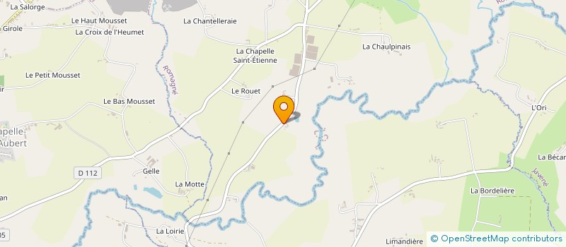 localisation de l'entreprise MADAME JOAN AUFFRET à SAINT-HILAIRE-DES-LANDES