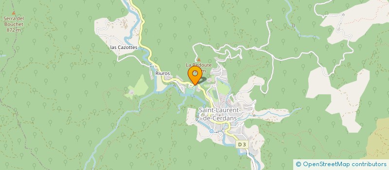 localisation de l'entreprise MADAME JOAN CARGOET  CERET