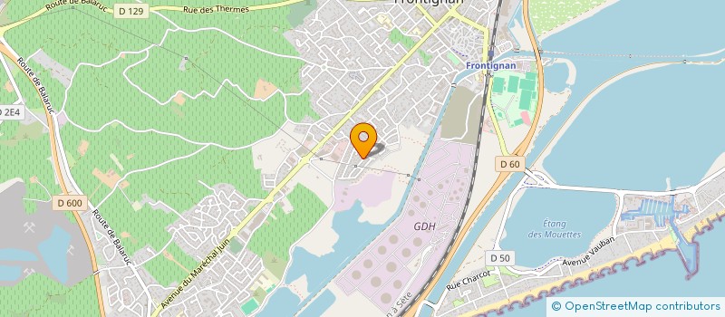 localisation de l'entreprise MADAME JOAN DELOBELLE à FRONTIGNAN