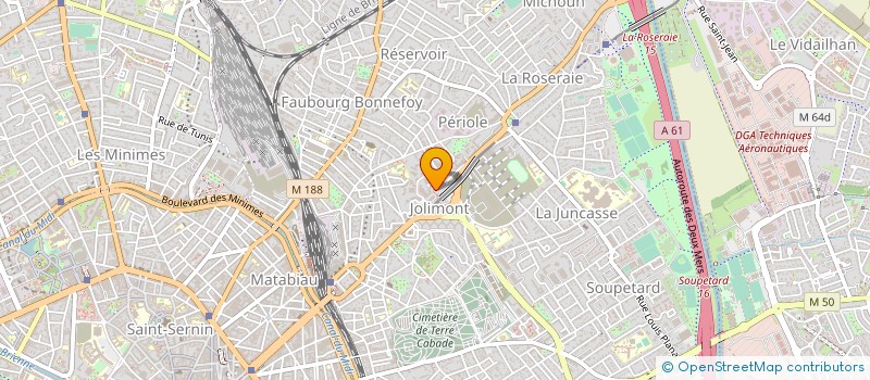 localisation de l'entreprise MADAME JOAN DUCKWORTH à TOULOUSE